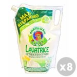 CHANTECLAIR Set 8 Chante Clair Detersivo Lavatrice Liquido 24lavaggi Ecologico ipoallergenico