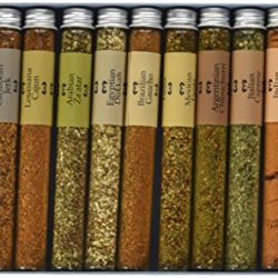 Life of Spice World Collection – Confezione Regalo di 3 Sali, BBQ Rub e Miscele di Erbe Life of Spice (75 g/40 g/14 g)