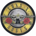 Guns N’ Roses Bullet Logo Toppa schiena multicolore