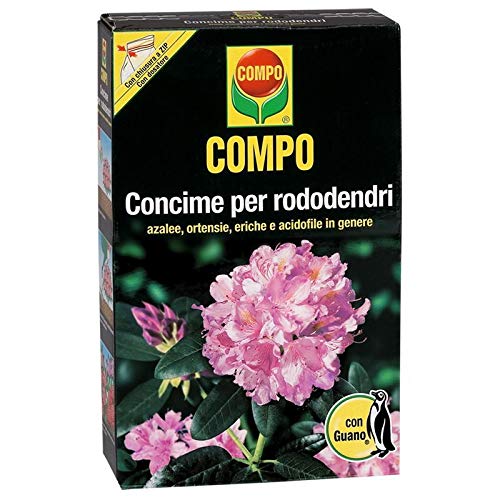 Compo 1270712005 Concime per Rododendri con Guano, 3 kg, Marrone, 9.4×18.3×32 cm