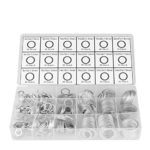 symboat 450pcs Guarnizione assortimento Guarnizione in Alluminio Joint Set muti-fonction O-ring set