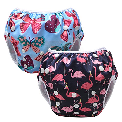 Splash About New Improved Happy Nappy, Pannolino da Nuoto Riutilizzabile Unisex Bambini 2