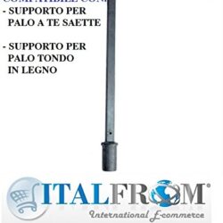 ITALFROM Chiave Manuale per Supporto Zincato per Palo a T Recinzione Rete Metallica 5003