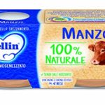 Mellin Omogeneizzato di Manzo  100% Naturale – 24 Vasetti da 80 gr