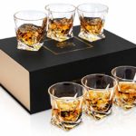 KANARS 6 Pezzi Bicchieri Whisky, Bicchiere Cocktail e Whiskey Cristallo, Bellissimo Regalo, 300ml