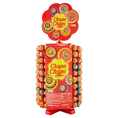 Chupa Chups Lecca Lecca Fresh Cola, Lollipop Gusto Cola e Cola-Lemon, Busta da 10 Lollipop Monopezzi