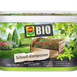 Compo Bio Composter rapido 3 kg, Verde, 17.5 x 17.5 x 15.6 cm, 20825