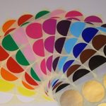 Audioprint Ltd. Pack of 60 Rotondo Codice Colori Pallini Adesivi Prezzo Neutri Etichette Adesive