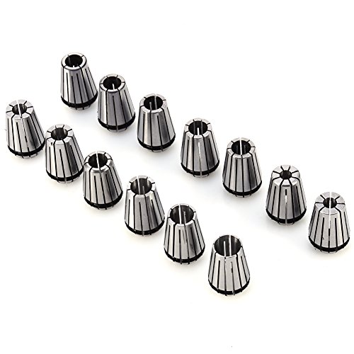 Pinza di serraggio, 1 – 13 mm ER20 Spring Collet Set CNC Workholding Engraving Milling Latling Accessory