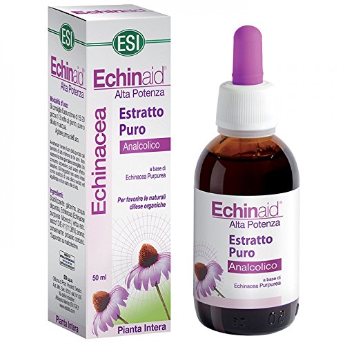 Echinacea Extract 4000 mg – 90 capsule vegane – Echinacea purpurea/Coneflower rosso – eroga Echinacoside