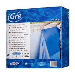 Gre FSP350 – Liner per Piscine Rotonde, Colore Blu, Diametro 350 cm, Altezza 90 cm