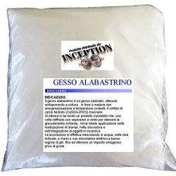 Inception Pro Infinite 3kg Gesso alabastrino Scagliola Adatto a colate in stampi di Silicone e Non Solo 2