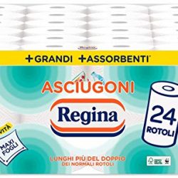 Regina Asciugoni New, Carta Cucina-24 Rotoli, 24 unità