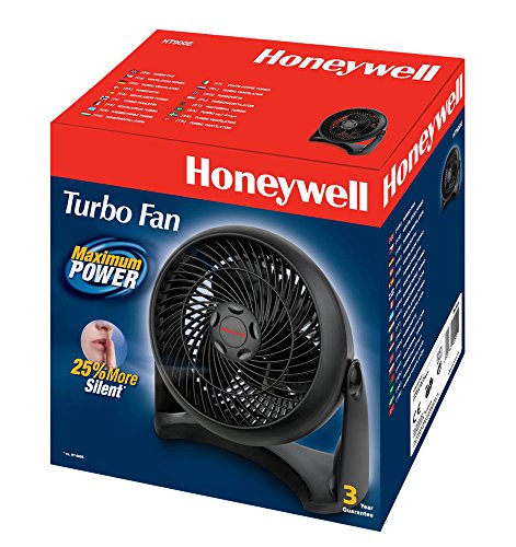 Honeywell HT900E4 Ventilatore, Nero - TOD Casa