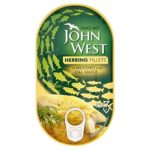 John West Filetti Di Aringhe In Senape E Aneto 160g (Confezione da 6)