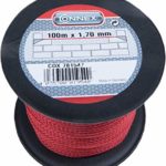 Connex COX781547 – Filo da muratore, bobina da 100 m, ø 1,7 mm,Max 60 kg  , rosso