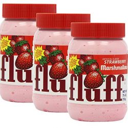 Fluff Strawberry Marshmallow pane aufstrich, Set da, aufstrich, schiuma zucchero, Fragola, 213 G, 42671