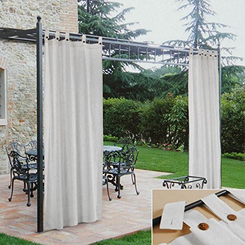 Morbidissimi Tenda Gazebo Idrorepellente con Passanti 140×270 cm – Bianco S440