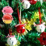 360 Pezzi 1/2 Pollici Jingle Bell Craft Massa Campanelli di Metallo per la Decorazione di Natale DIY