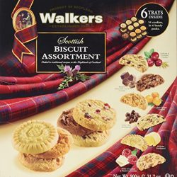 Walkers Premium Shortbread Selection Scatola di latta biscotti 4 varietà 4.6 lb (2.1 Kg)