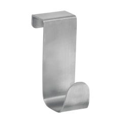 InterDesign Forma Pratico Porta Asciugamani Senza Montaggio E Forature, Piccolo Gancio Appendiabiti In Acciaio, Argento 5