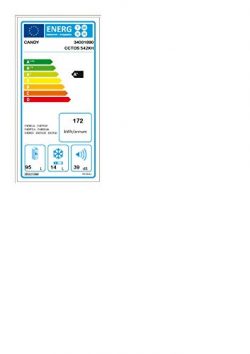 Candy CCTOS 542 XH Frigorifero, 109 Litri, 39 Decibel, Acciaio Inossidabile 4