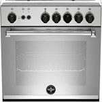 Bertazzoni La Germania Americana AMN664GXV cucina Piano cottura Acciaio inossidabile Gas A+