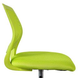 SoBuy Sedia girevoli per scrivania Sedia cameretta Verde Altezza 46-58cm FST64-GR 9