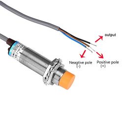 LJC18A3-H-Z/BX Interruttore Sensore di Prossimità, Capacitive Proximity Sensors Switch NPN NO DC 6-36V 300mA 3 fili 1-10mm Normalmente aperto 5