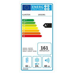 KLARSTEIN Irene – Frigorifero con Congelatore, Frigorifero Retrò, 61 Litri 3