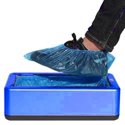 Kinshops Macchina Automatica USA e Getta per pellicole per Scarpe Dispenser Copriscarpe Automatico per Ufficio 8