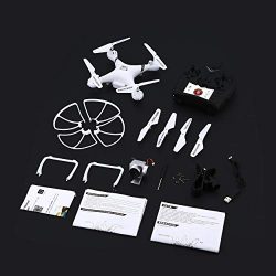 Lorenlli Fit KY101S RC Drone con WiFi FPV HD Regolabile Altitudine Altoparlante Hold One Key Return/Landing / off RC Quadcopter Drone Senza Testa 8