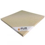 Pur Piastra refrattaria 625 X 500 X 40 mm