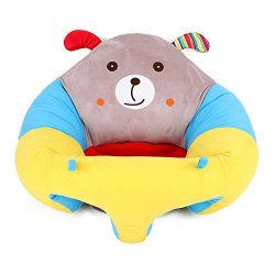 MIJI Cuscino del bambino-360 ° Supporto Divano Imbottito Stile Cartone Animato Peluche Sedile Divano Regalo (Adatto per 0-3 Anni)