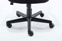 CLP Sedia Ufficio Genius in Rete Traspirante I Sedia Pc Ergonomica Girevole Regolabile I Sedia Studio Imbottita con Braccioli e Ruote I Carico Max 120 kg Nero 8