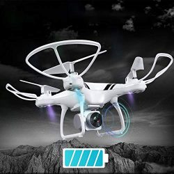 Lorenlli Fit KY101S RC Drone con WiFi FPV HD Regolabile Altitudine Altoparlante Hold One Key Return/Landing / off RC Quadcopter Drone Senza Testa 6