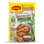 MAGGI Idea per il Saccoccio con Erbe Mediterranee, Condimento in Polvere con Spezie ed Erbe Aromatiche per Pollo al Forno