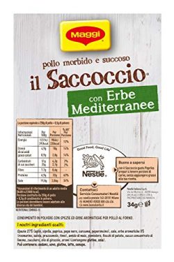 MAGGI Idea per il Saccoccio con Erbe Mediterranee, Condimento in Polvere con Spezie ed Erbe Aromatiche per Pollo al Forno 4