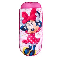 Minnie Mouse ReadyBed – Letto gonfiabile e sacco a pelo per bambini 2 in 1, Poliestere, Rosa, 150 x 62 x 20 cm