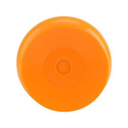 Impermeabile orologio doccia rotonda Viso diametro 7 cm ventosa numeri arabi Quadrante Grande Display digitale per bagno vasca da bagno cucina cameretta, Orange 5