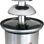 Acciaio inossidabile Fontana di cioccolato fontana di cioccolato fontana elettrico formaggio frutta-Salsa Salsa Barbecue (Sparsame 170 Watt, per circa 500 gr o circa 750 G cioccolato fondente)