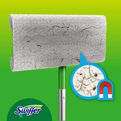 Swiffer Starter Kit Scopa con 1 Manico + 8 Panni di Ricambio, per Catturare e Intrappolare la Polvere 3