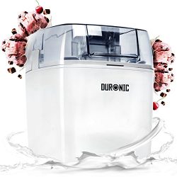 Duronic IM540 Macchina per gelati 1,5 L gelatiera ad accumulo 30 W per sorbetti Frozen yogurt gelato artigianale fatto in casa 2